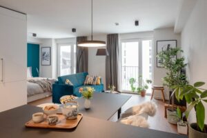 Alle Apartments sind vollausgestattet und haben eine eigene Küche sowie ein eigenes Bad. Bild: IC