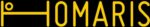HOMARIS brand logo in yellow on black, featuring a stylized 'H' with a circular dot to the left.